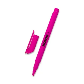 Zvýrazňovač Kores High Liner ružový